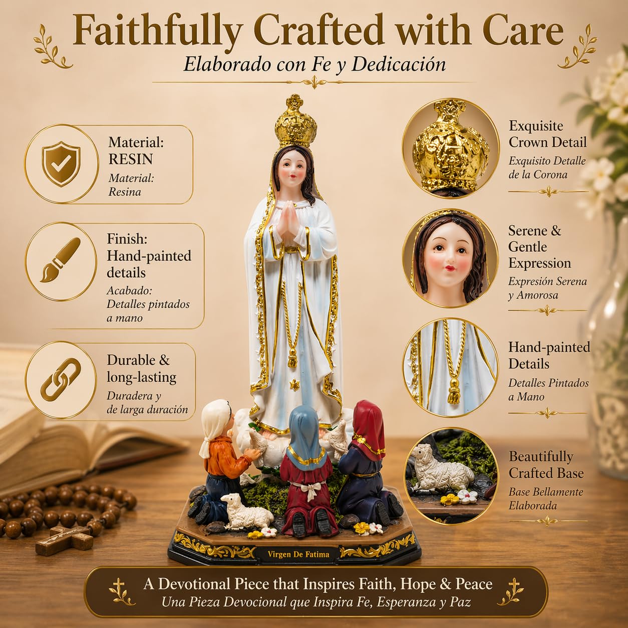 Amazon.com: Our Lady of Fatima 12