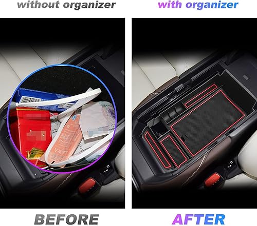 Miniatura 3 de SXCY Bandeja organizadora de consola central para Mazda CX30 CX-30 2021 2022 2023, bandeja organizadora de consola central para Mazda CX30 CX-30