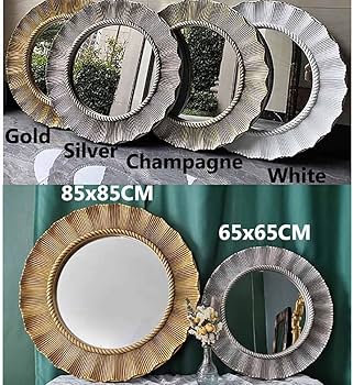 アンティーク調ミラー　（シルバー） イタリア直輸入 アンティークシルバー仕上げ 79cmx57cm厚み3cm