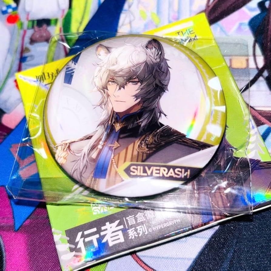 アークナイツ 缶バッジ シルバーアッシュ