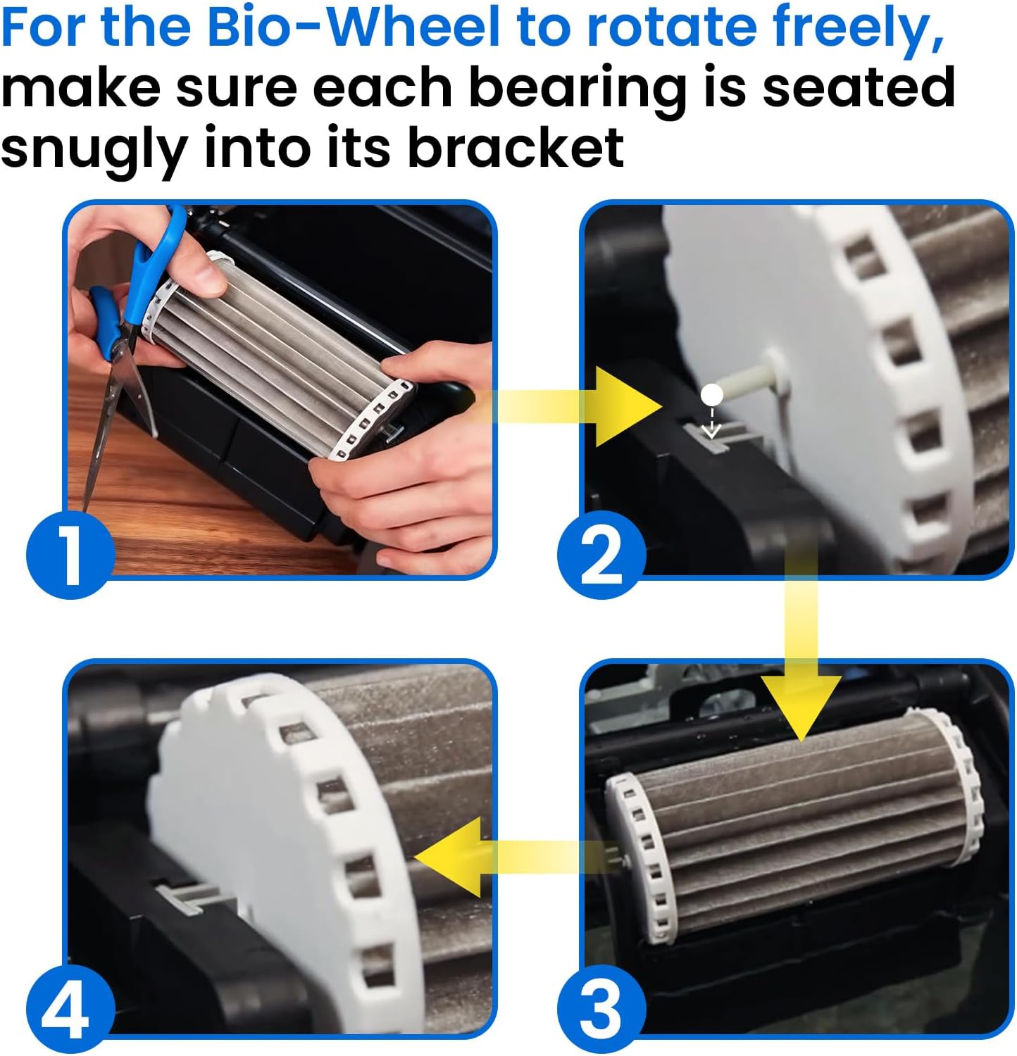 バイオホイール アクアリウムフィルター マリンランドペンギン200B 350B PRBW2350B対応 4個入り