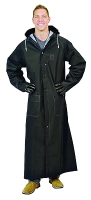 Galeton mens RAINCOAT, Black, XX-Large Tall US