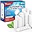 Vacplus Toilet Bowl Cleaner Tablets 80 PACK, Automatic Cleaners with Bleach, Slow-Releasing Toilet Tank Cleaners for Deodorizing & Descaling, Household Toilet Cleaners against Tough Stains