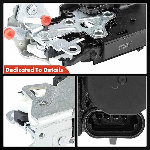 Miniatura 7 de A-Premium Actuador de bloqueo de puerta compatible con vehículos Chevy y Saturn - Captiva Sport 2008-20102012, Vue 2008-2010, Sport Utility - Lado