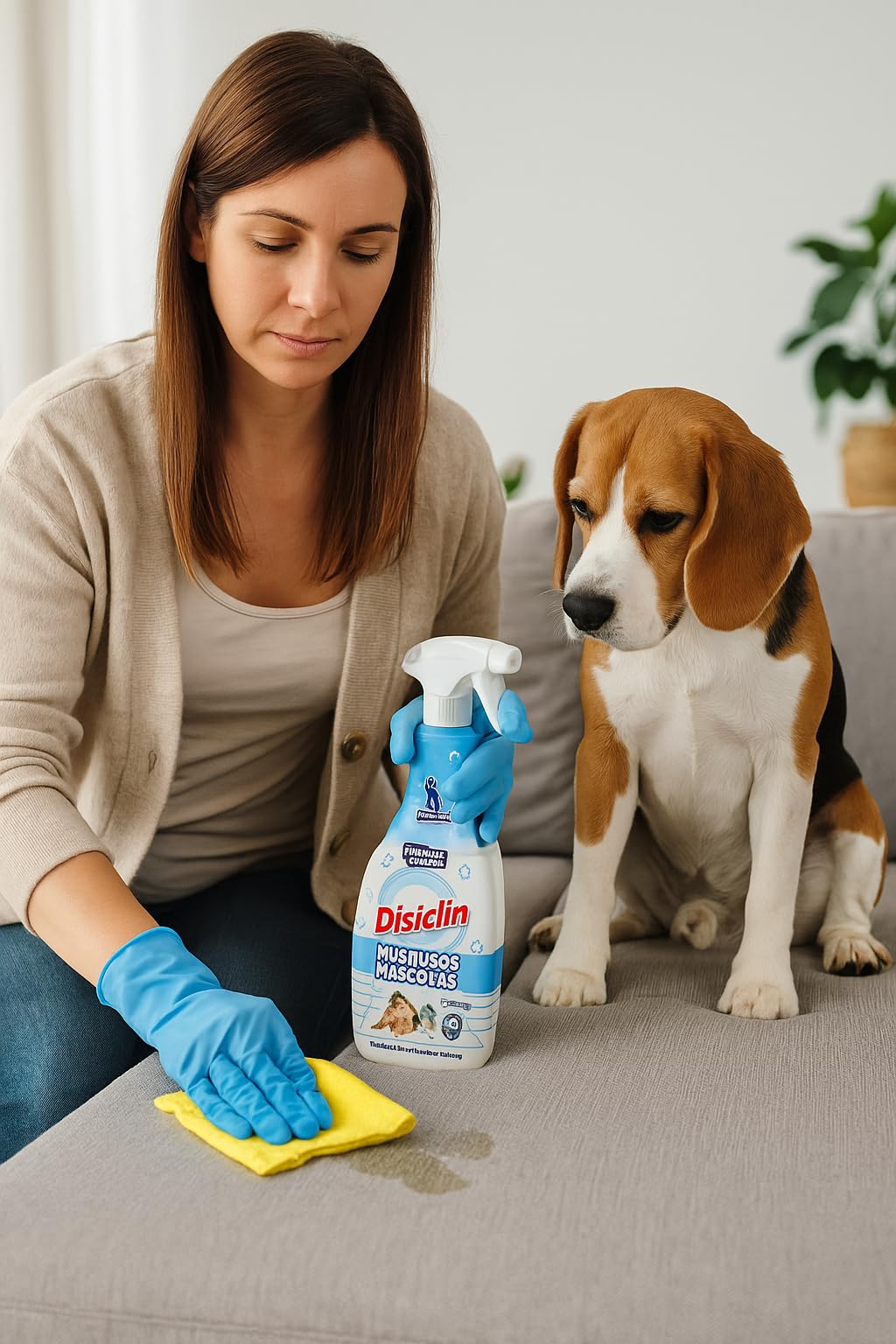 Disclin Fuera Olores Limpiador Multiusos en Spray 750 ml – Caja 12 Unidades | Limpieza Multisuperficies | Ideal para Hogares con Mascotas | Aroma Fresco