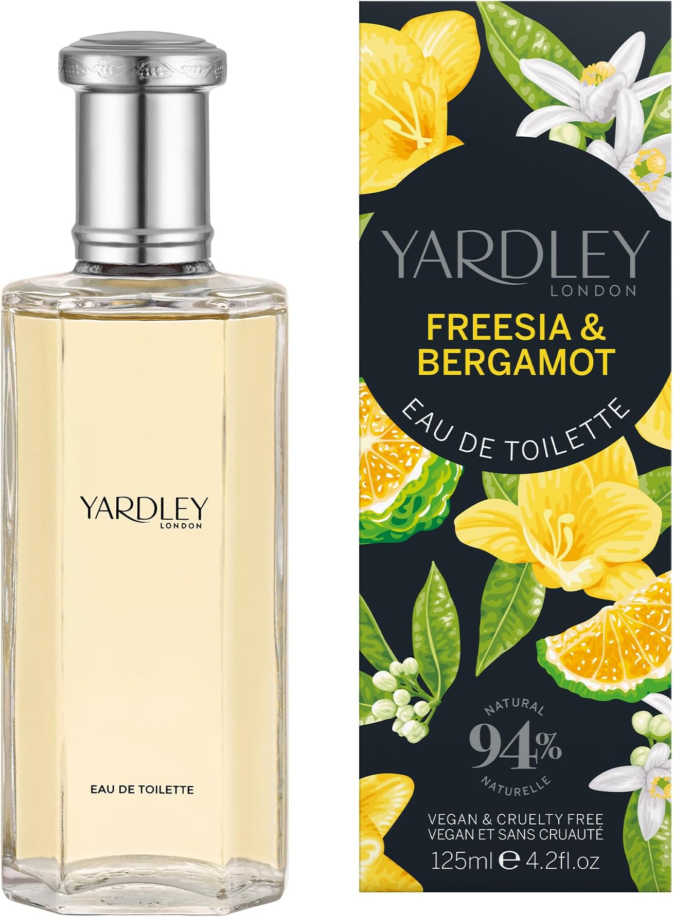Yardley London Freesia and Bergamot Eau de Toilette 125ml