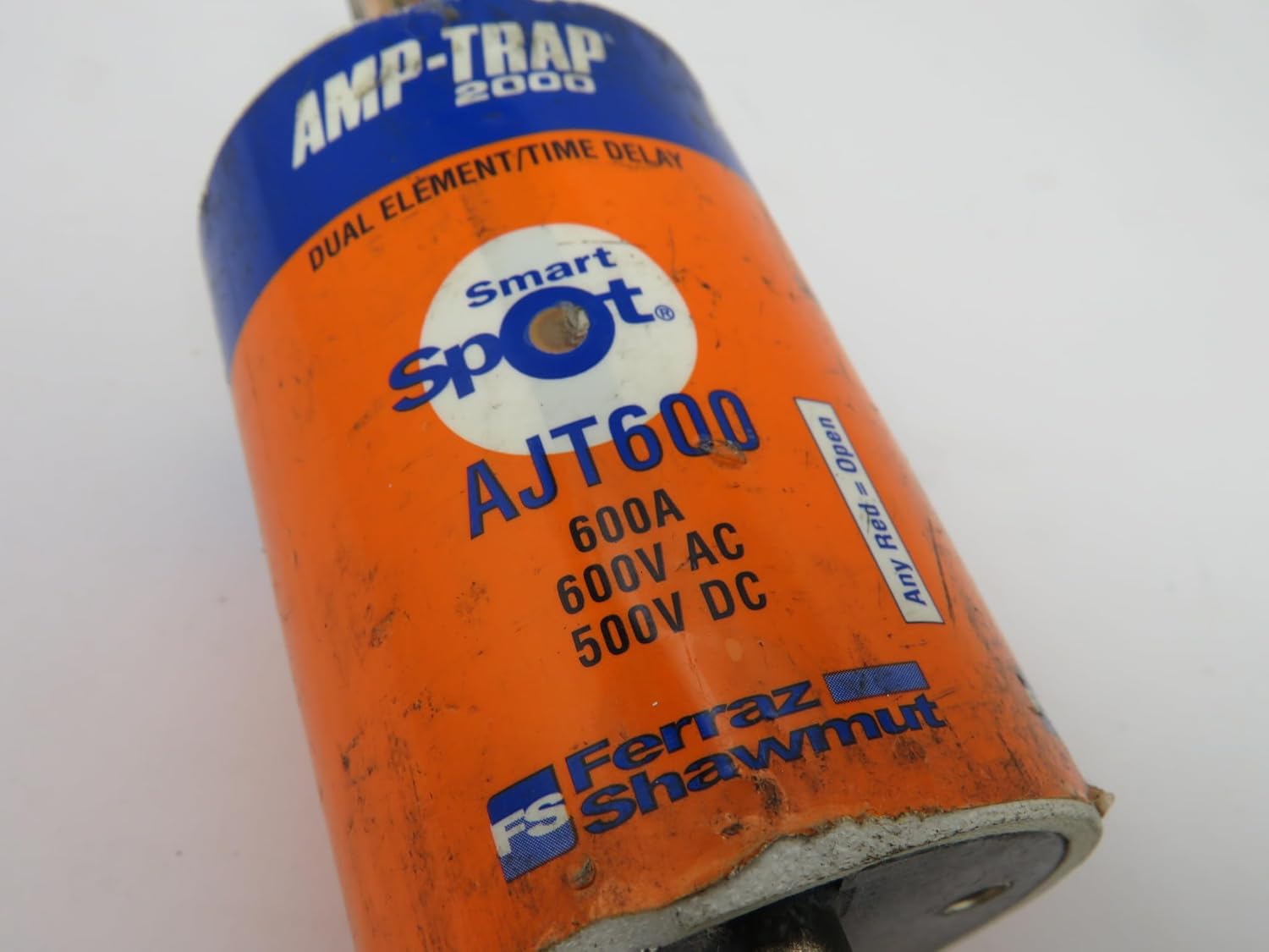 Ferraz Shawmut AJT600 Amp-Trap Time Delay Smart Spot Fuse 600A 600V