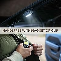 Vista 3 de Energizer Jeep MP-450 Linterna Frontal Recargable, Lámpara de Cabeza LED Recargable Ultra Brillante con Luz Blanca Roja Verde, Linterna Frontal