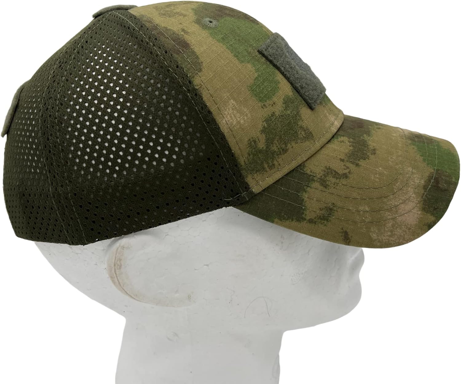 FIELDCRAFT Adjustable Tactical Trucker Hat ATACS-FG Pattern - Image 4