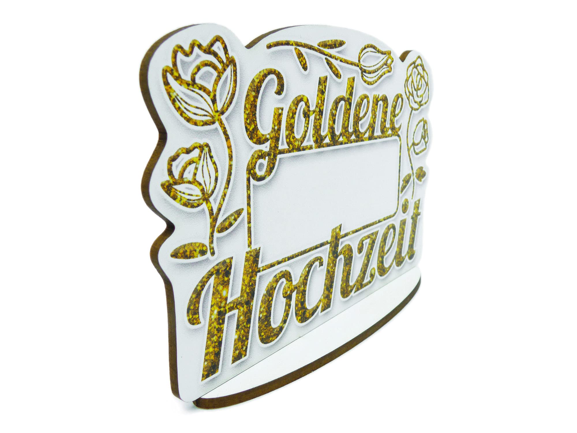 Tischkarten Mit Pfauenmuster – 10 Stück, 12x9 Cm, Goldfarben, Zum Beschriften Für Hochzeit & Feiern