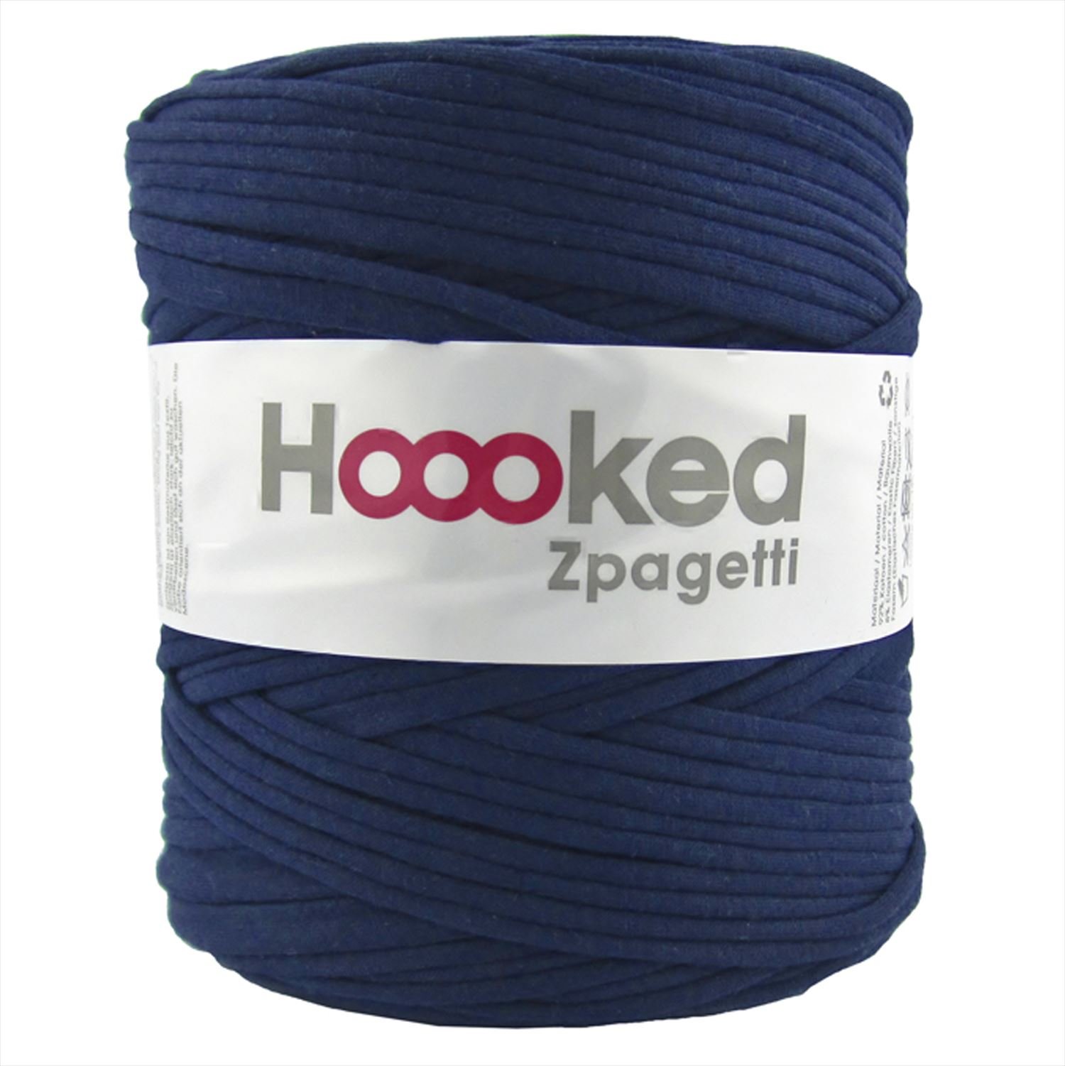 クラシックハンドメイド - ズパゲッティ 赤色 お買い上げありがとう 