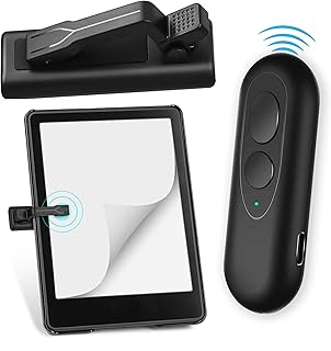 RF Remote Control Page Turner for Kindle Paperwhite Oasis Kobo E-Book eReaders, Kindle Page Turner for Novels iPhone iPad ...
