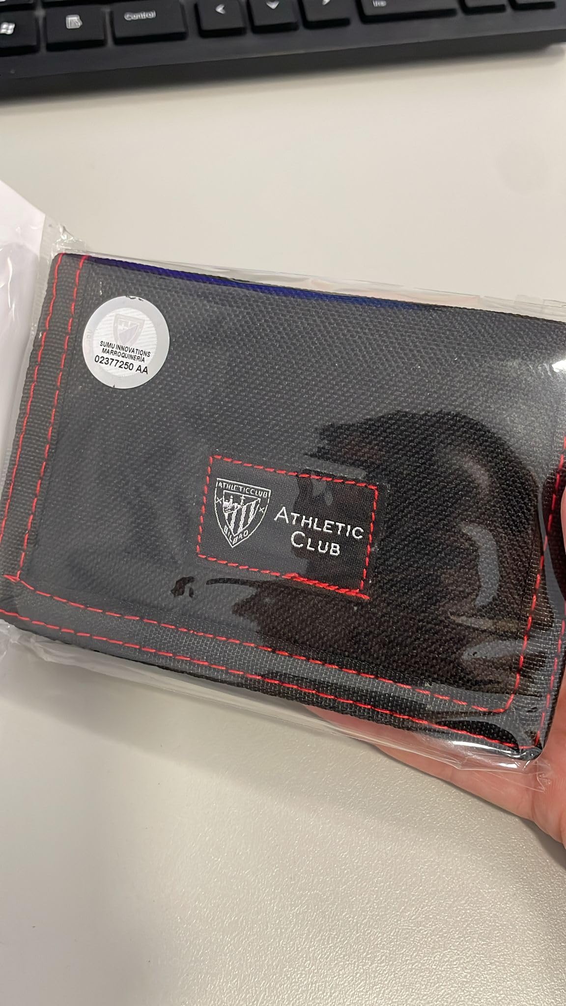 ATHLETIC CLUB BILBAO Cartera con Cierre autoadherente Producto Oficial