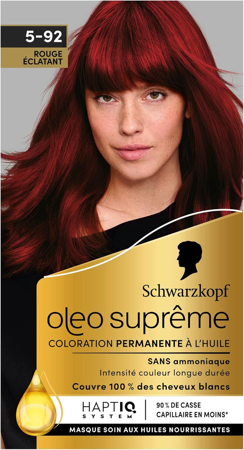 Schwarzkopf Oleo Suprême Coloration Permanente à l’Huile Couleur et Eclat Longue Durée