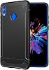 TUDIA Rugged Fit Compatible with Honor 8X Case, [Linn] Shockproof Lightweight TPU Scratch Resistant Slim Fit Non Slip Protective Case Cover - Black