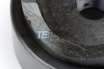TEMCo THA039 2-1/2 Conduit Punch and Die for Metric Hydraulic Knock Out Driver M20x1.5mm Thread