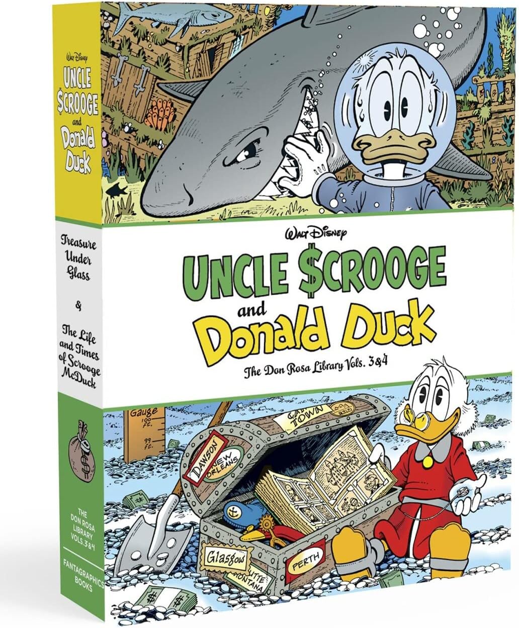 The Don Rosa Library, Vol. 3 & 4: Walt Disney s Uncle Scrooge & Donald Duck Hardcover – Box set, January 1, 2015
