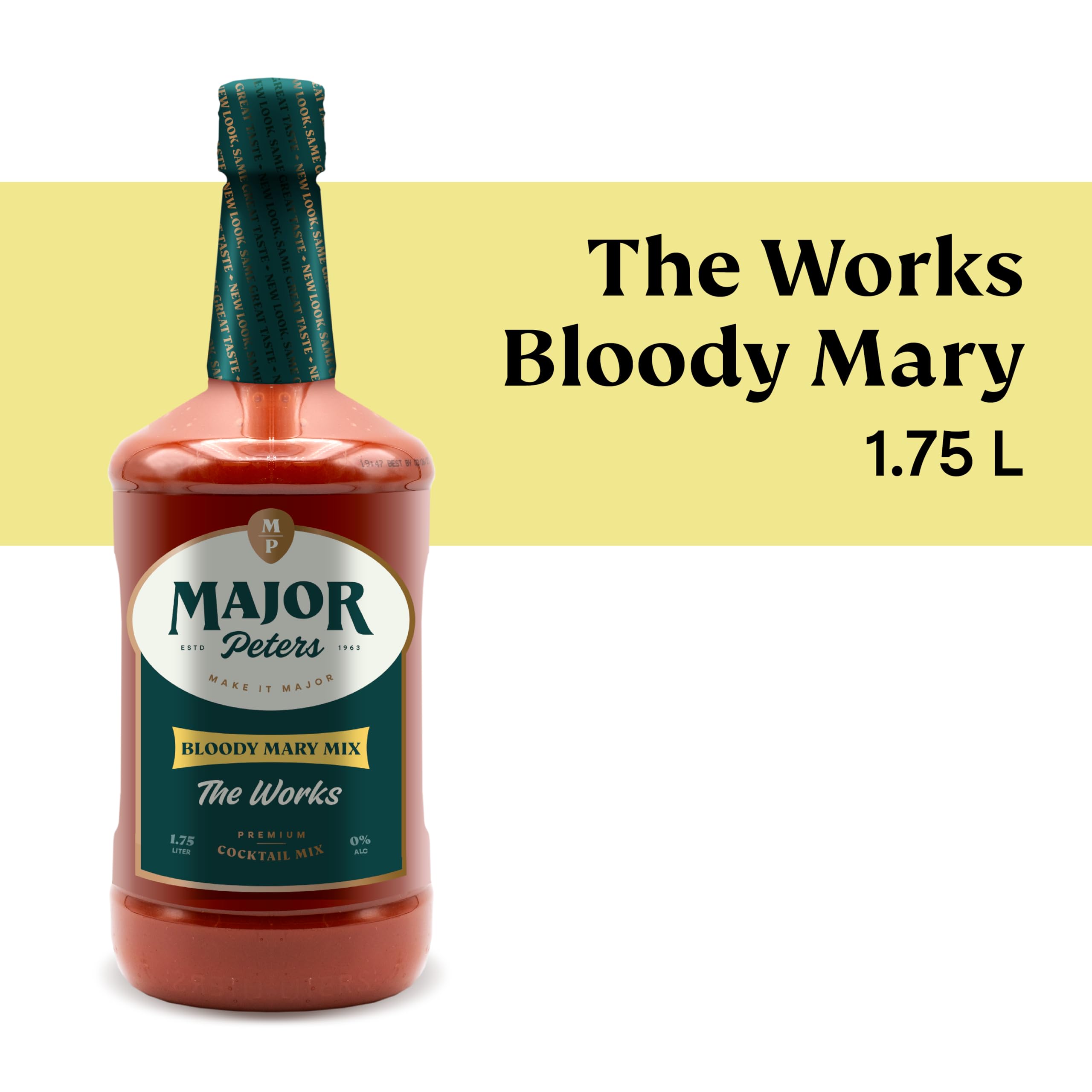 Amazon.com : Major Peters' Premium, Full Body Bloody Mary Mix