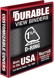 Samsill Durable Binder Customizable 16453