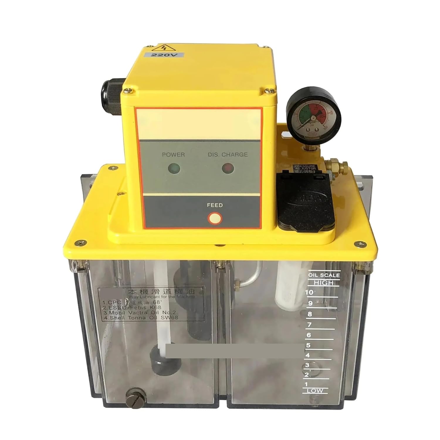 TM-302FW-T4P T3P T2P Lubrication Oil Pump Float Switch Pressure Relief Valve Ready(TM-302FW-T4P)