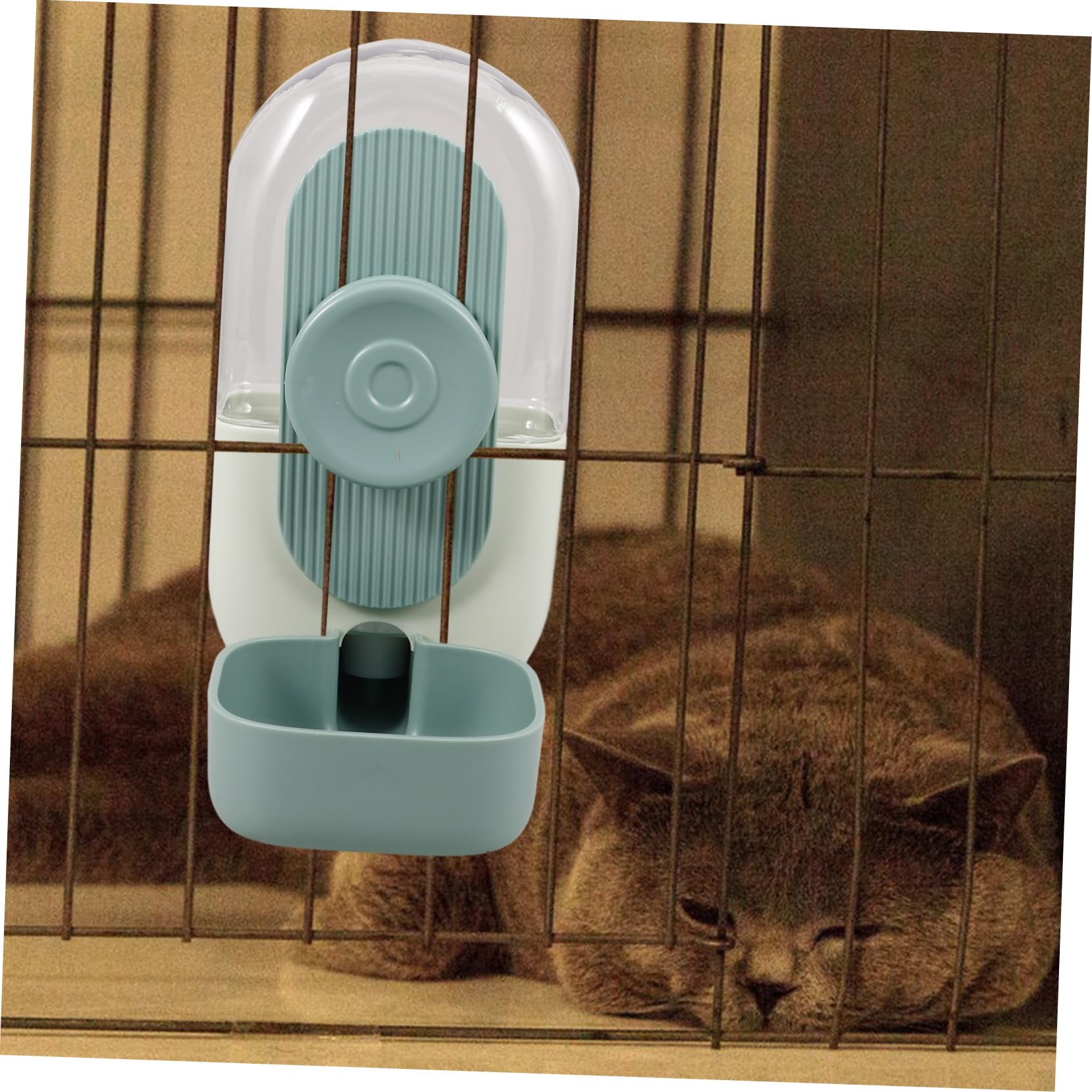 BESPORTBLE 5piezas Dispensador De Agua para Mascotas Colgante Comedero y Bebedero Automático para Perros y Gatos Accesorio Práctico y Compacto para Jaulas