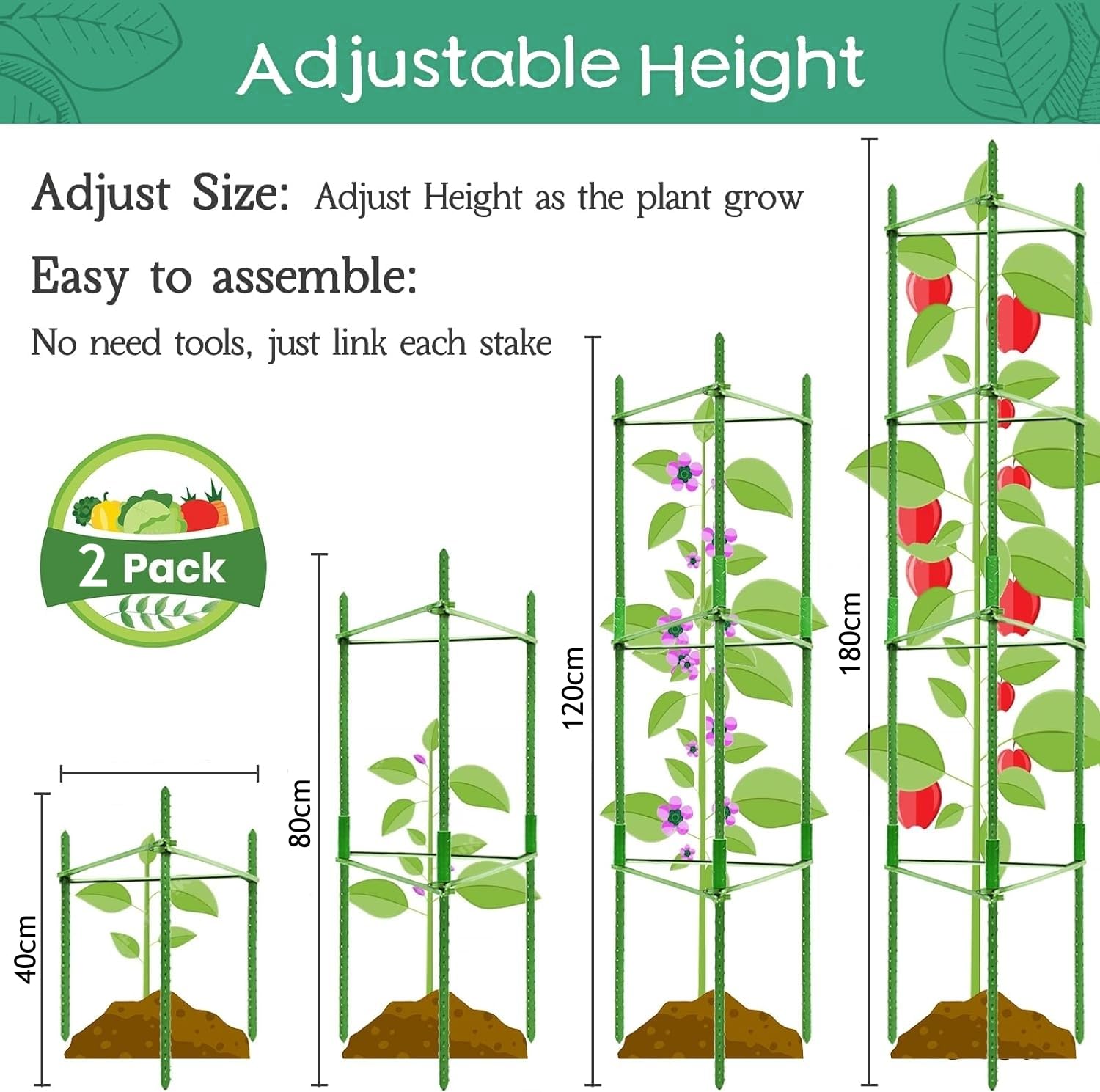 30 Attaches De Jardin Souples Pour Plantes 23 Cm - Gamm Vert