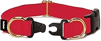 PetSafe KeepSafe Breakaway Dog Collar Large Red - 1 Inch Wide Safety Release Prevents Snags & Injuries