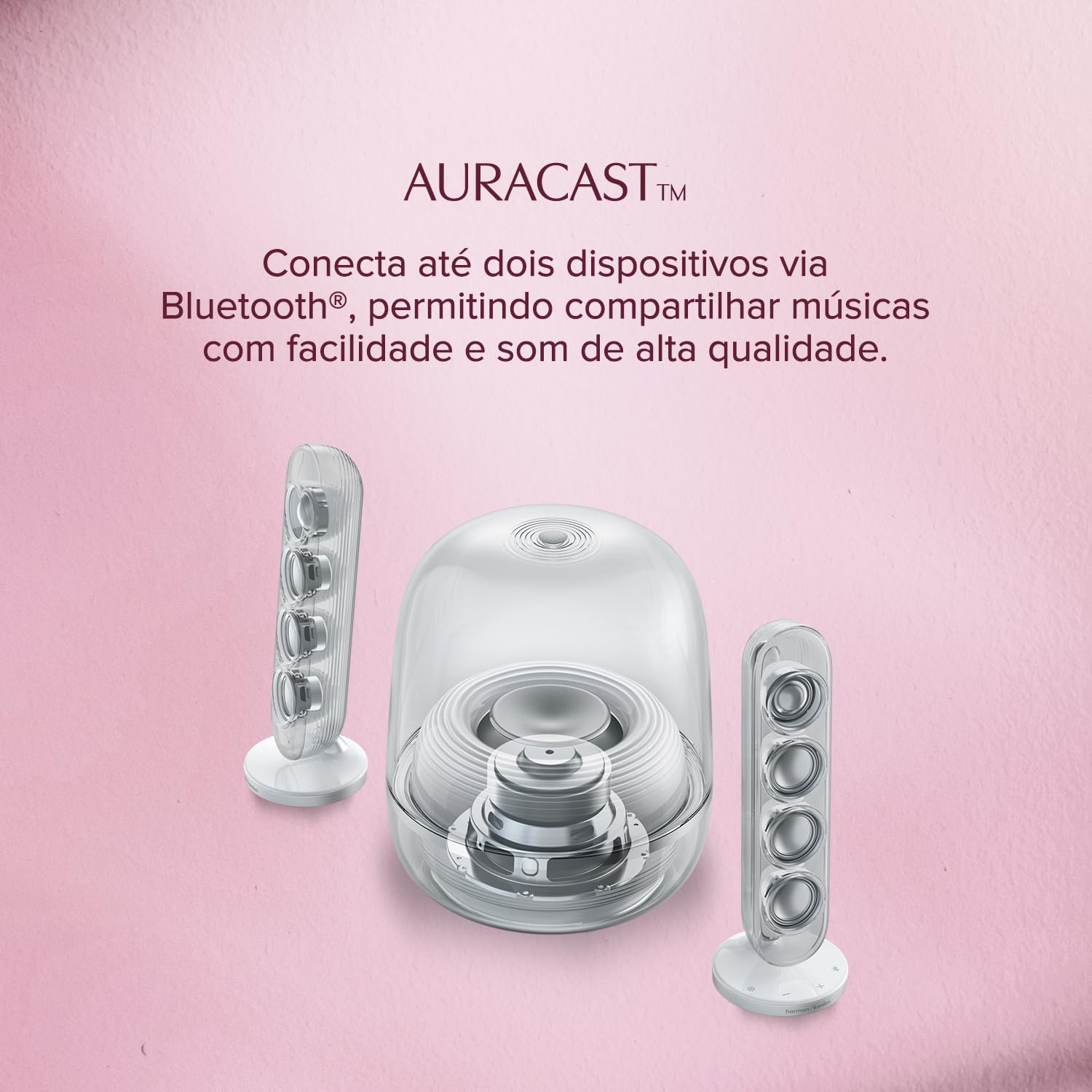 Caixa de Som, Harman Kardon, SoundSticks 5, Bluetooth - Branca