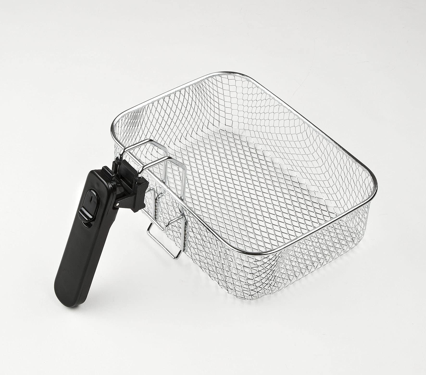 Girmi FG21 Friggitrice, 1800W, 2,5 L, Antiaderente, Nero