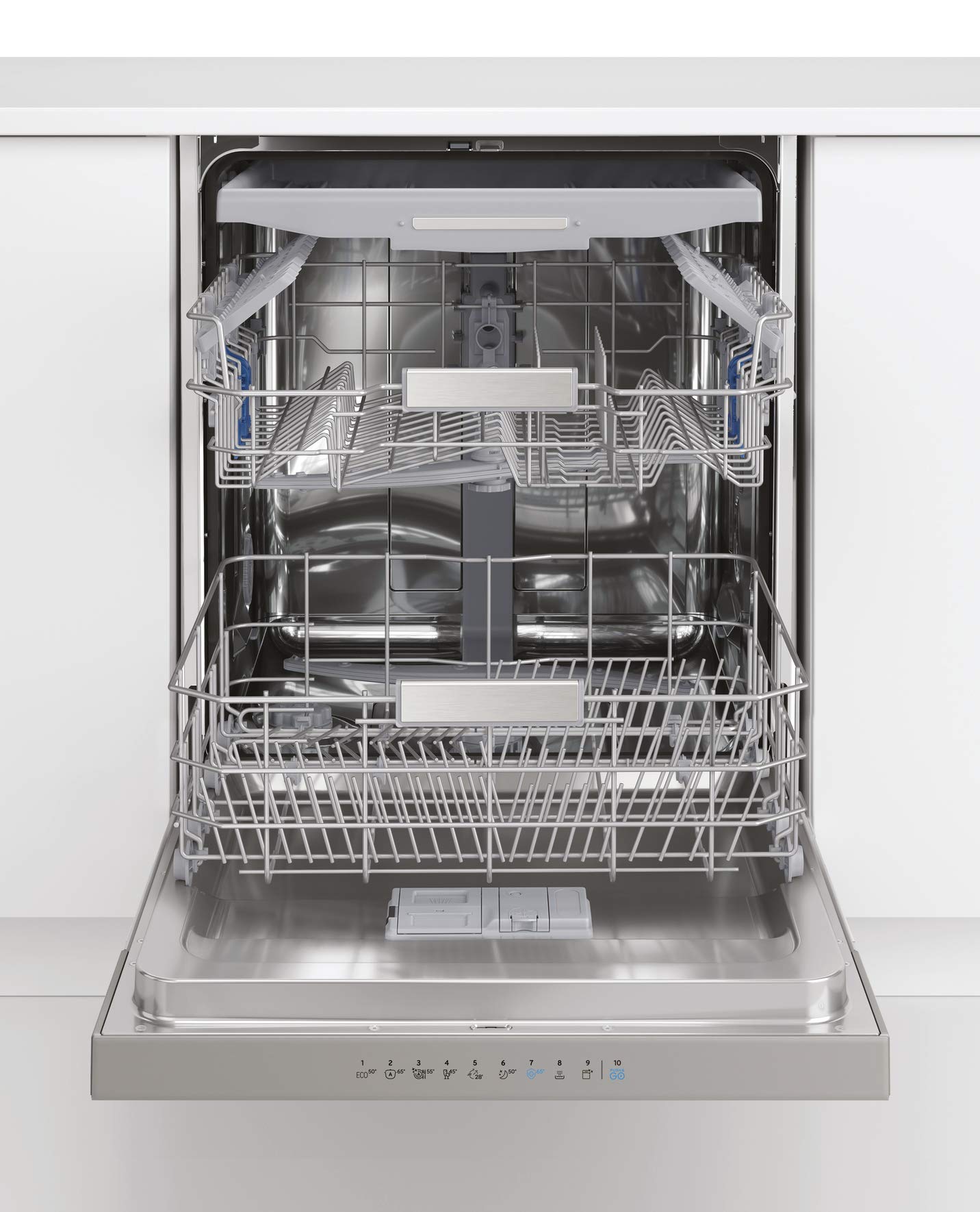 Privileg RBO 3T131 A F X Integrierbarer Geschirrspüler 60 cm 41 dB Fast&Clean 28' Auto Door Push&Go Intensivprogramm Startzeitvorwahl Vollwasserschutz