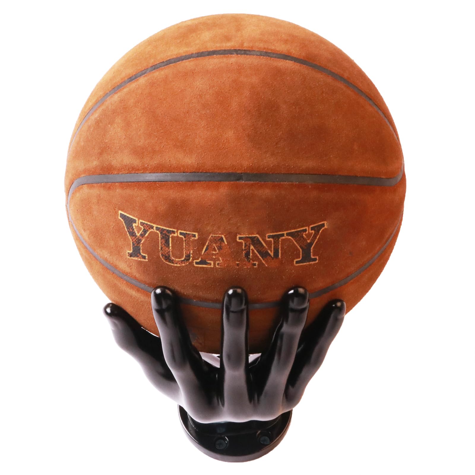Support pour ballon de basket, Support mural pour ballon, Support de décoration murale pour basket, Organisateur de rangement et présentoir pour ballon de basket, convient pour le basket, le