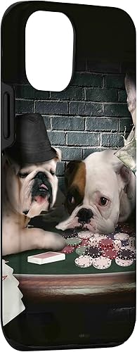 Miniatura 3 de Funda divertida para iPhone 1212 Pro Dog Dogs Play Cards