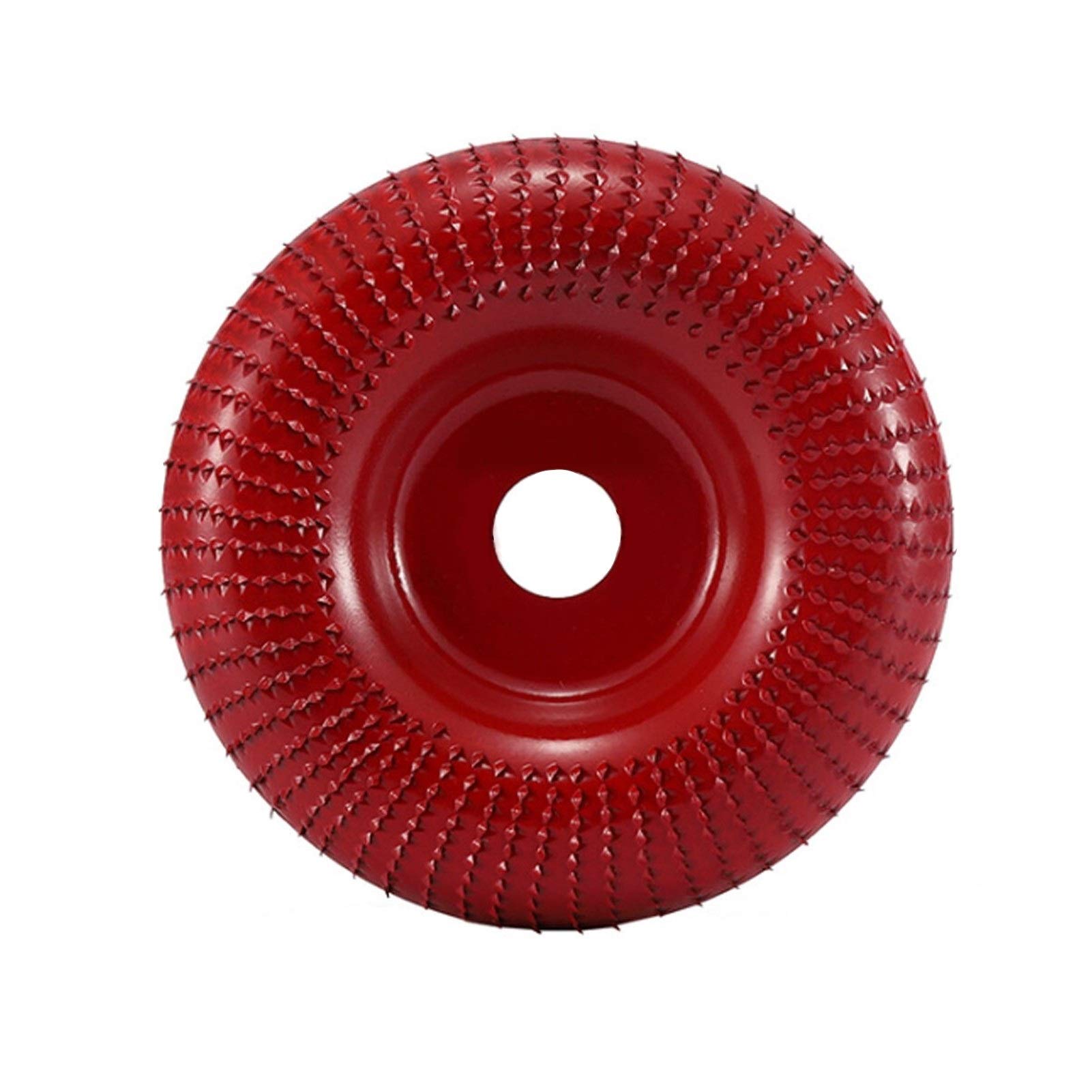 BDAYEK Flap discs 4inch Flap Disc Grinding Wheel Angle Grinder Abrasive Sanding Tool Metal Polishing 100mm Diameter 16mm Bore(Red)
