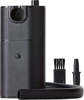Piccalo - Handheld Food and Cocktail Smoker, Portable Smoking Gun for Creative Chefs, Pit Masters and More, Modern Smoke Infuser for Cocktails with Cleaning Brush, Matte Black Food Smoker