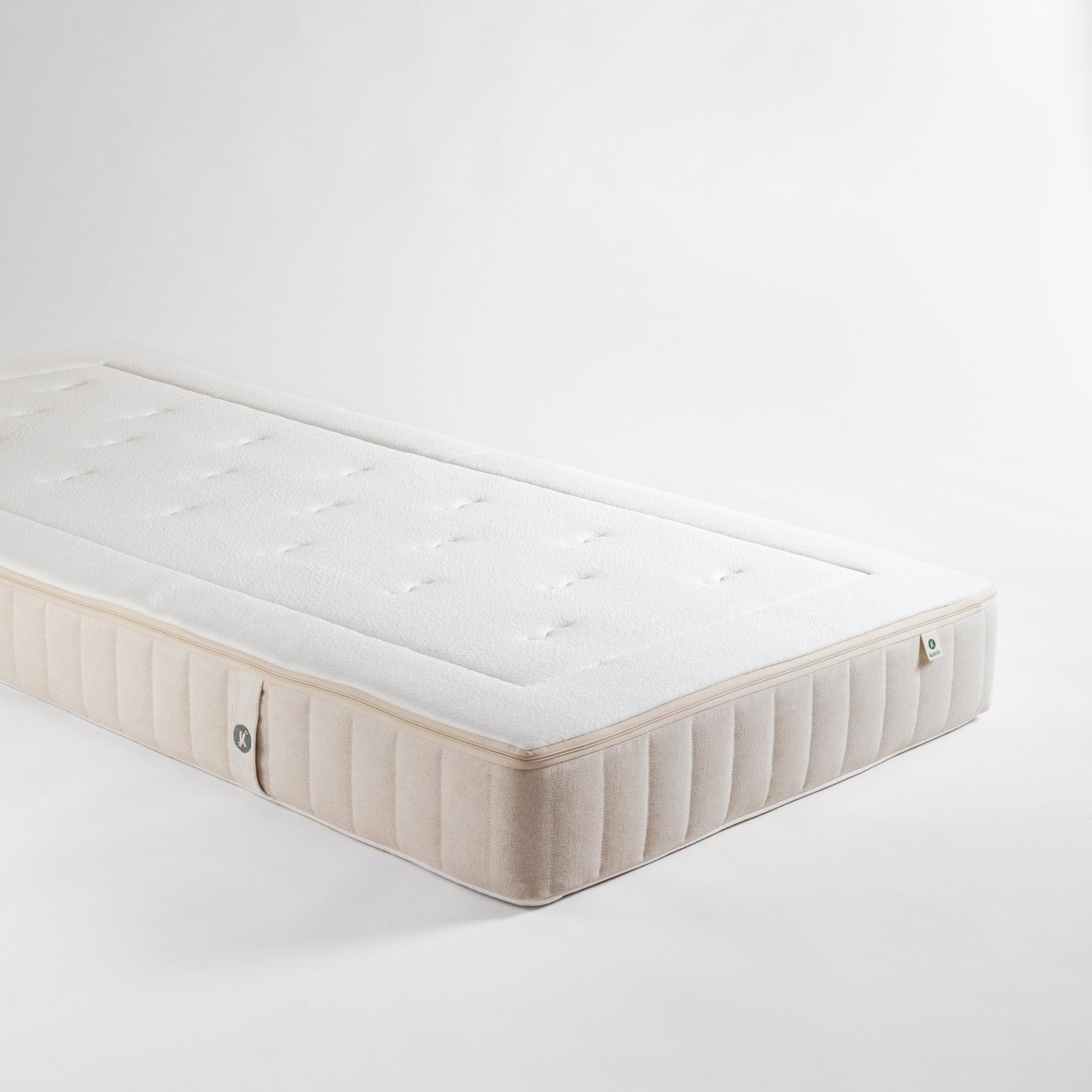 Kadolis - CHANVRENATURA 90x190x17 cm Colchón Infantil - Excepcional Colchón Individual - 100% Corazón Natural - Colchón de Látex con Funda Desenfundable - Certificado OEKOTEX