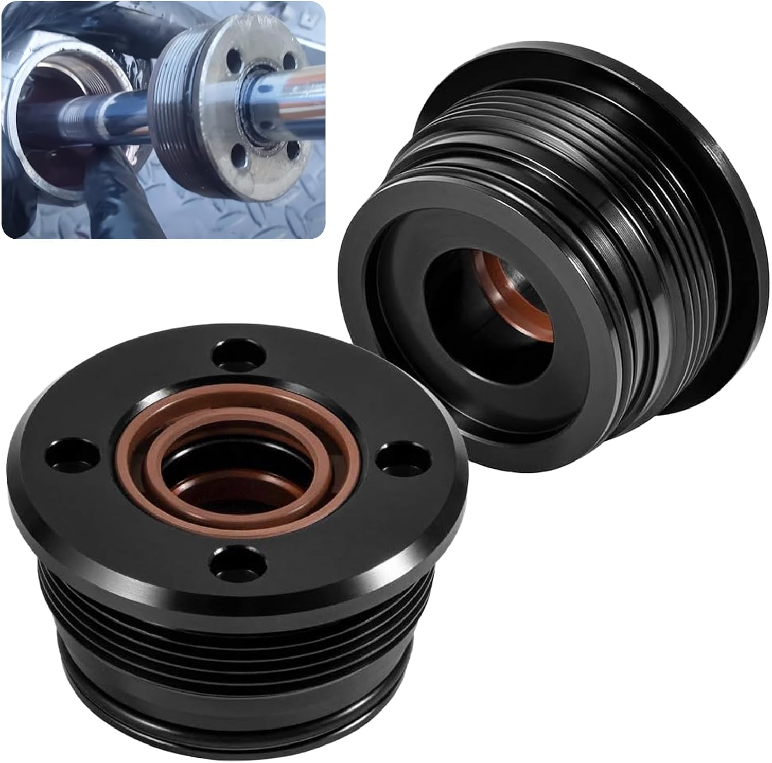 Trim Cylinder Ram Rebuild Kit Seal Repair Kit Compatible With Volvo Penta Trim Cylinder 3860881 290 872612 872837 Duo Prop(2Pack)