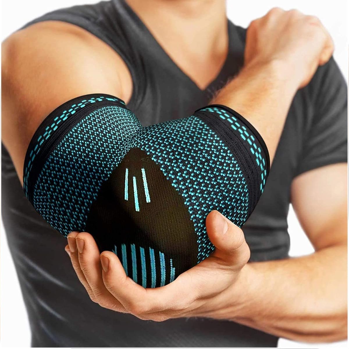 serveuttam® Elbow Support for Gym - Elbow Brace for Men Women Workout | Elbow