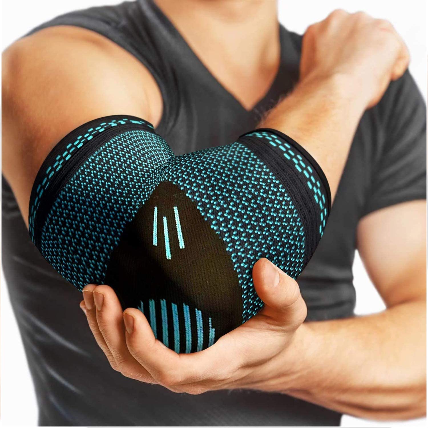 serveuttam® Elbow Support for Gym - Elbow Brace for Men Women Workout | Elbow