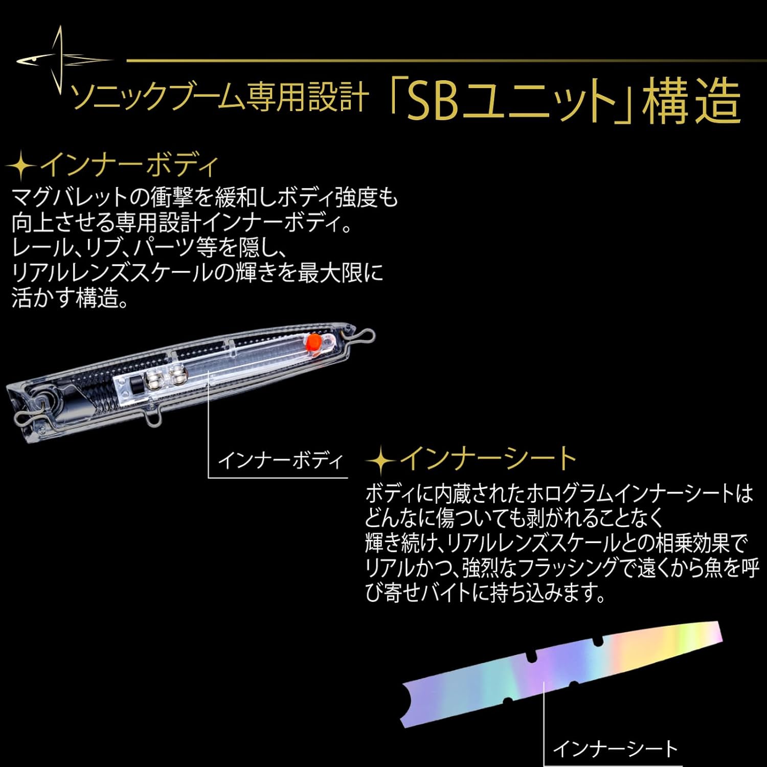 Duel(デュエル) ソニックブーム SBポップ 120mm/150mm ポッパー フローティング ショア オフショア