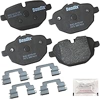 Vista 11 de Bendix Priority1 CFC154 - Juego de pastillas de freno de disco para Avanti II, Century, LeSabre, Regal, Riviera, chasis comercial, DeVille