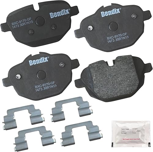 Miniatura 11 de Bendix Priority1 CFC154 - Juego de pastillas de freno de disco para Avanti II, Century, LeSabre, Regal, Riviera, chasis comercial, DeVille