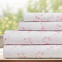 Vista 55 de DREAMCARE - Juego de sábanas de tamaño individual XL, 3 piezas, refrescantes, extralargas, suaves y duraderas de 100% poliéster de microfibra