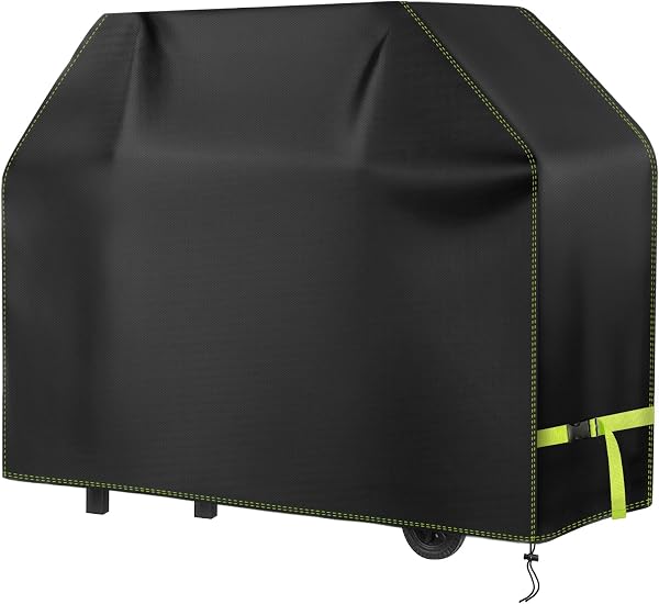 VDISRR Grillabdeckung Wetterfest, 420D Oxford Grill Abdeckung 147x61x122cm, Grillhaube Gasgrill Abdeckhaube für Weber Genesis II Serie Reißfest, UV, Schutz Grill vor Verblassen, Rost und Schimmel - 1