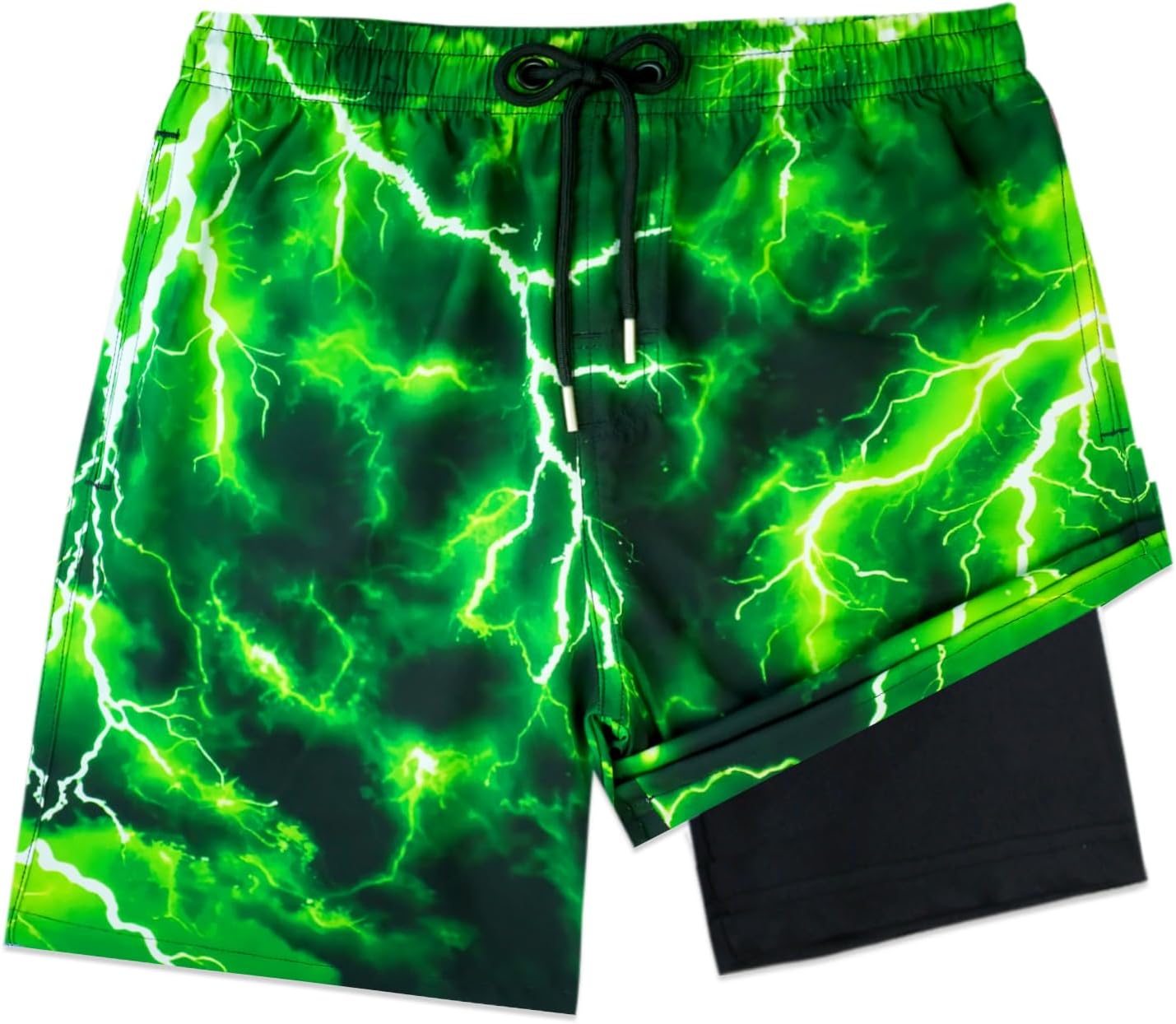 LUCOWEE Boys Swim Bathing Trunks Soft Compression Liner no-Chafing Swimming Shorts Quick Dry Light UPF 50+ Quality Swimsuit