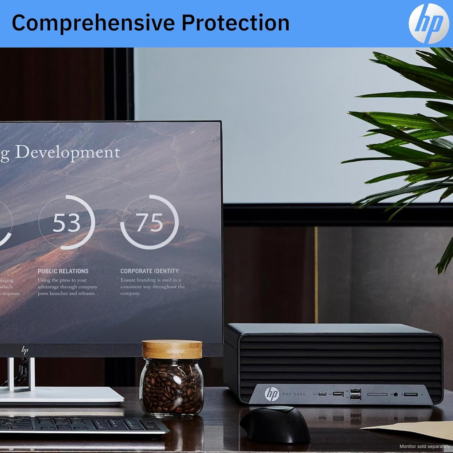 HP ProDesk 400 G9 Small Form Factor Business Desktop | 12th Gen Intel i9-12900K Processor | 64GB RAM | 1TB SSD | Wi-Fi 6 | HDMI | Type-C | DP | Support 4K | Windows 11 Pro