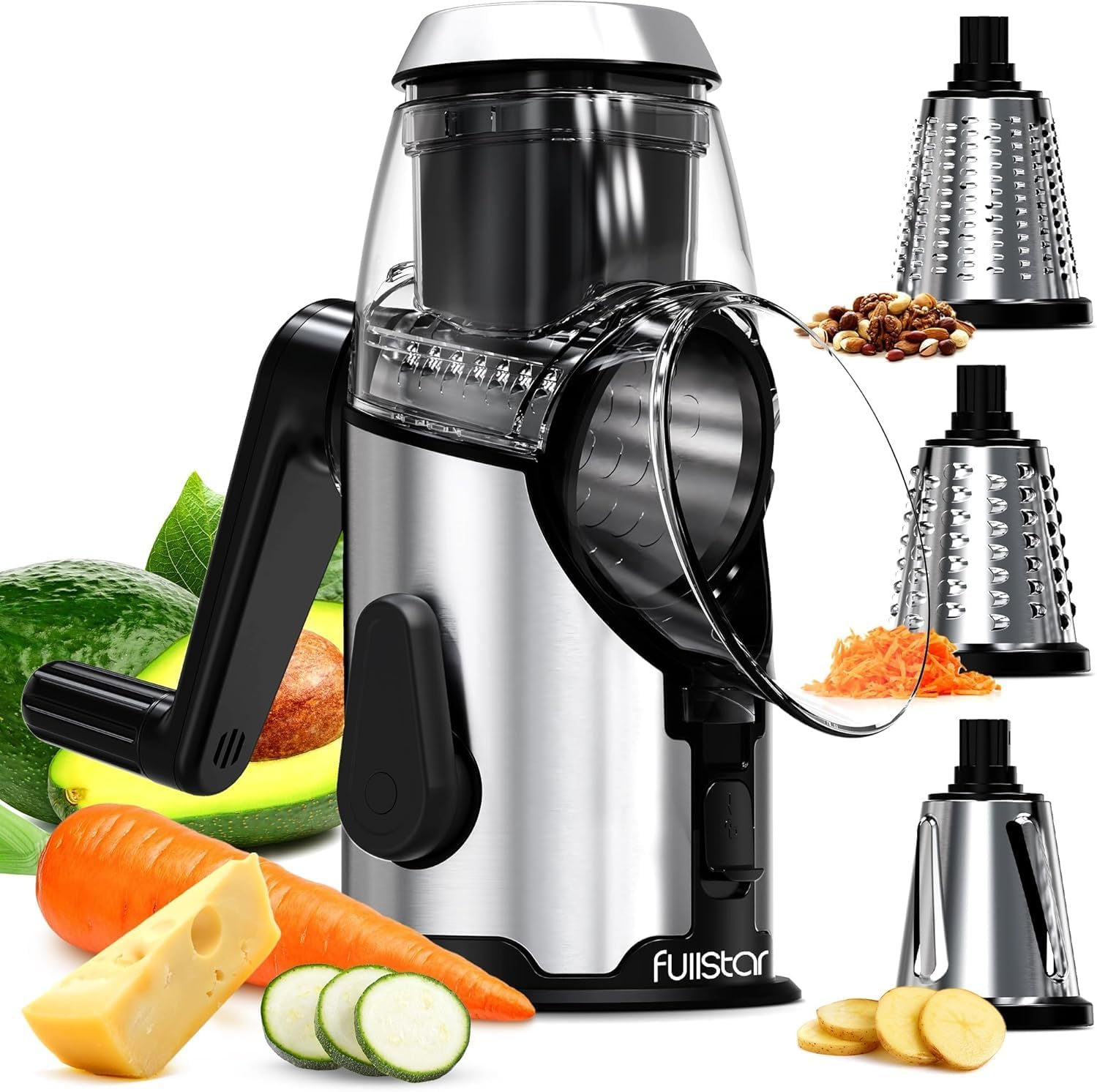 Râpe à tambour inox Fullstar