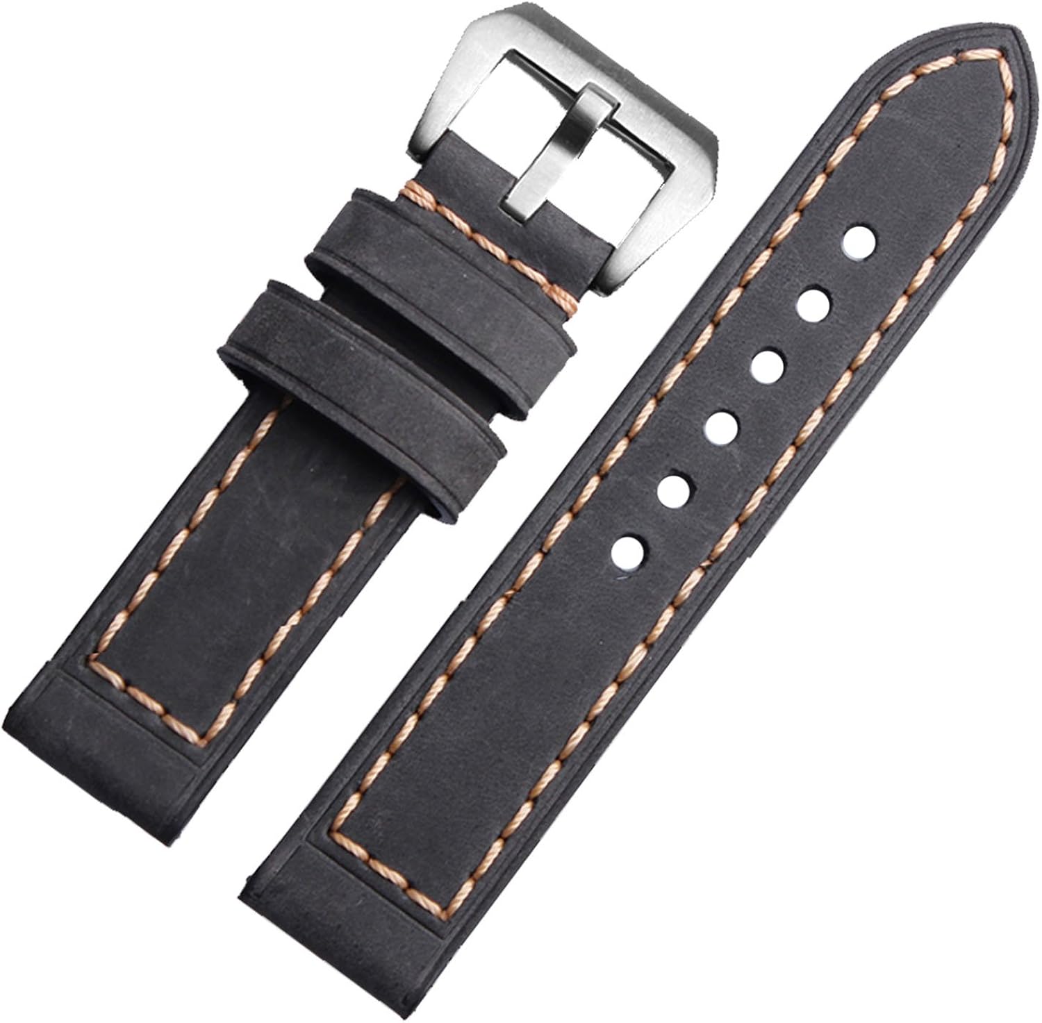 leather watch straps amazon