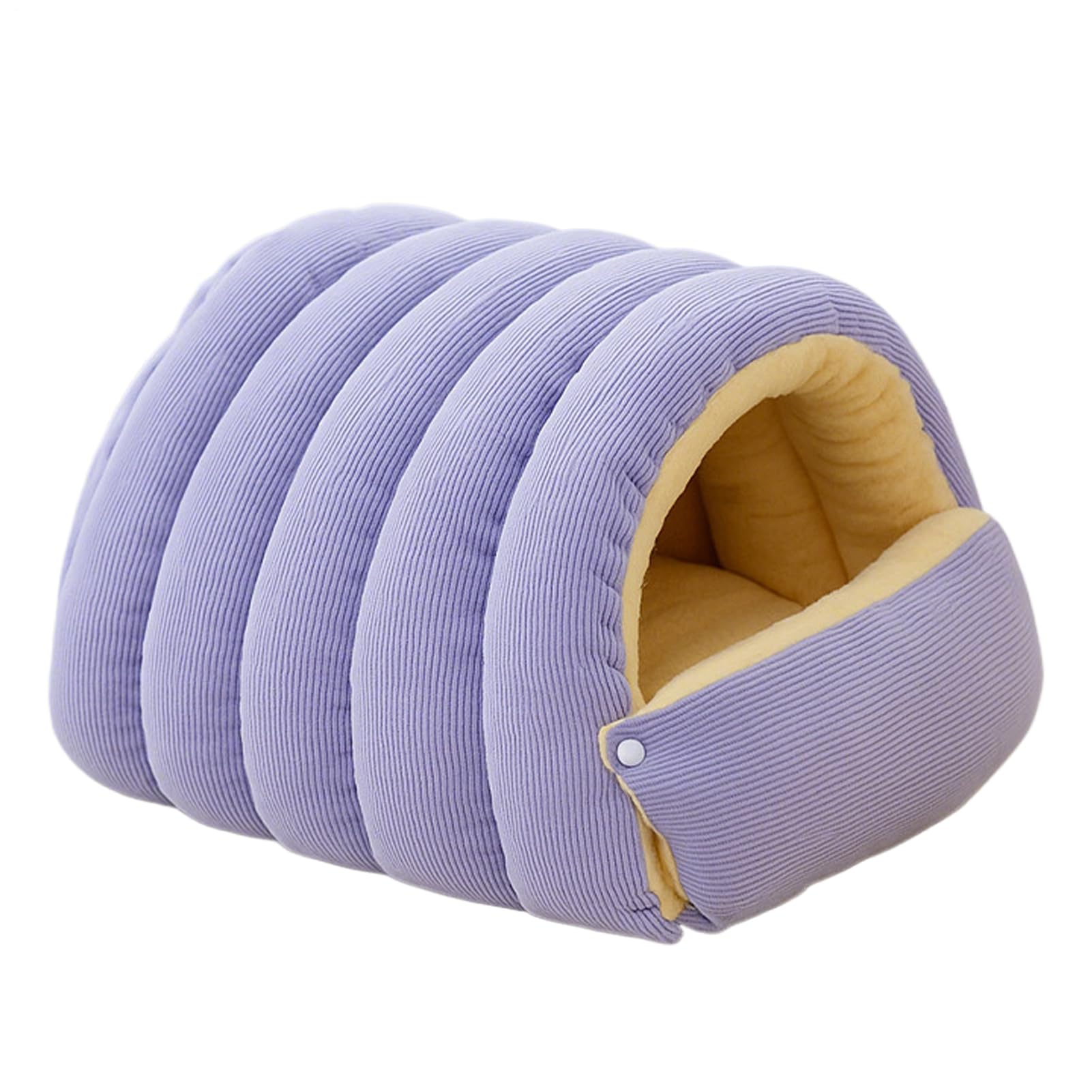 Portable Pet Bed Washable Enclosed Pet Resting Bed Warm Cat And Dog Cave House Soft Plush Winter Cave Style Beds, Warm Cats House Tent Beds In Indoor For Cats, Kittens And Small Dogs