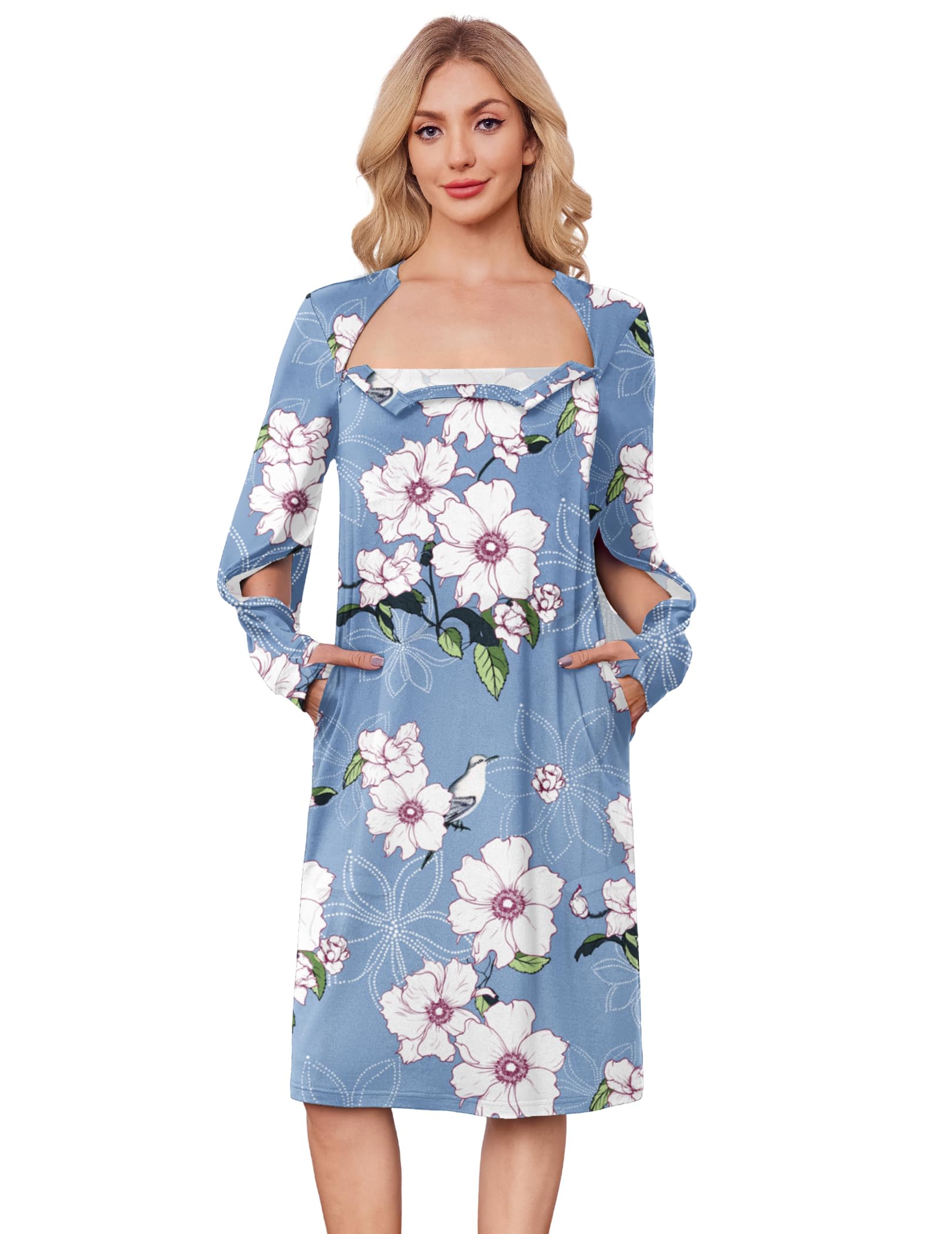 Deyeek Chemo Port Dress for Women, Chemotherapy Must Haves