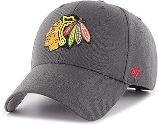 '47 Chicago Blackhawks MVP NHL Cap Dark Grey